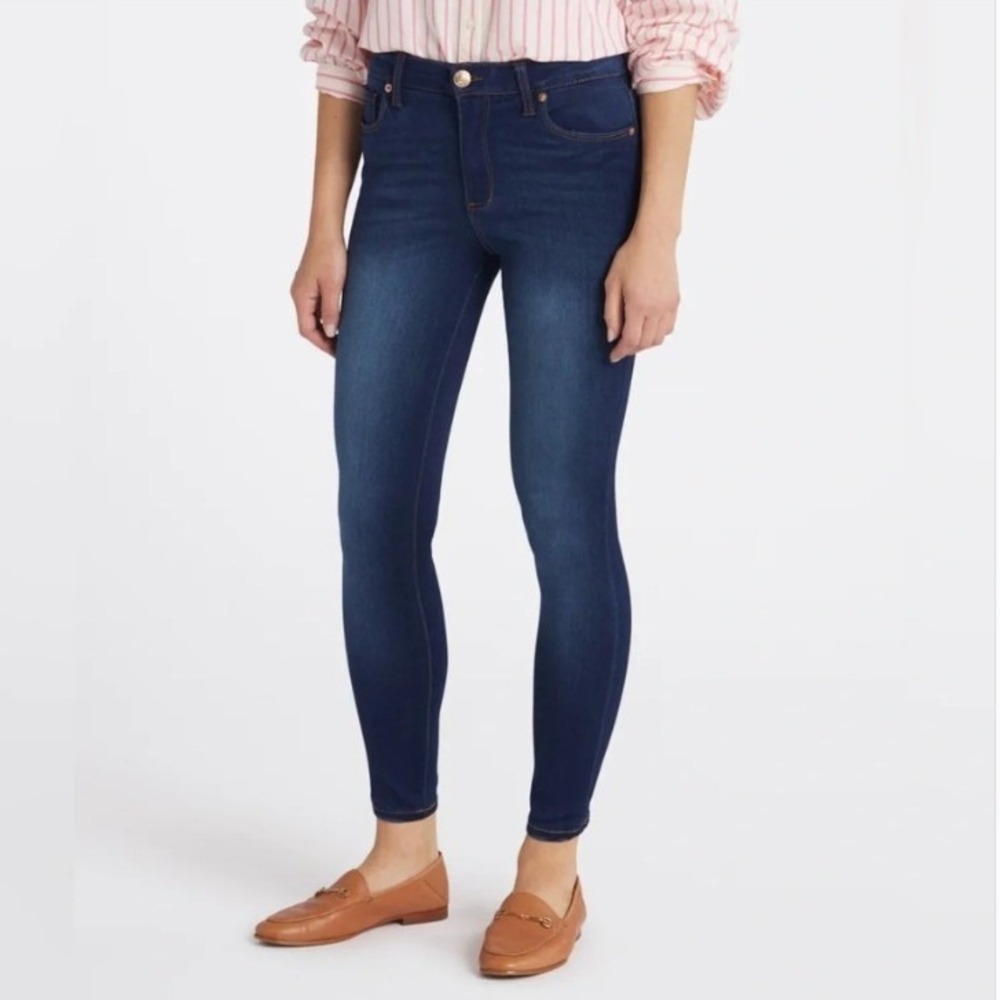 STS Blue Women's Size 29 Piper Skinny Jean Dark Wash Mid-Rise Stretch Cotton